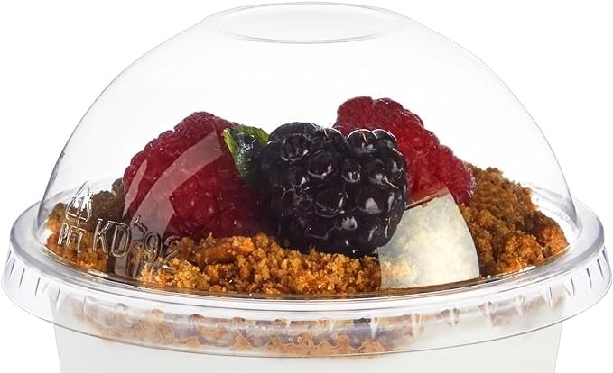 4 oz Dome Lid 4 oz Dome Lid, 10 oz Dome Lid, 8 oz Dome Lid